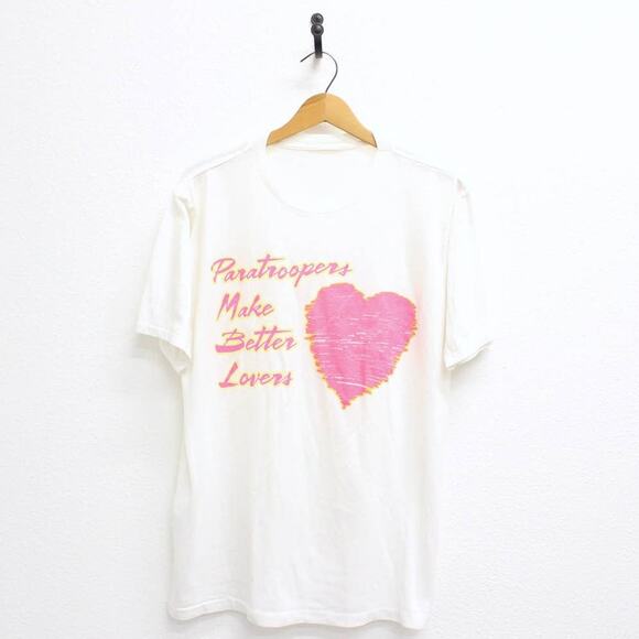 Vintage Paratroopers Make Better Lovers T Shirt XL - Picture 1 of 6